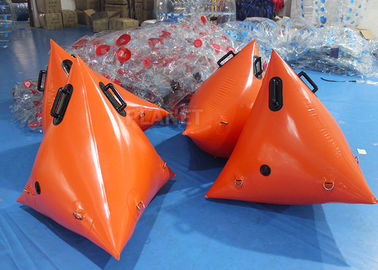 Le marqueur gonflable orange léger de course maintient à flot la bâche de PVC de 0,6 millimètres