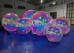 Ballons colorés réfléchissants adaptés aux besoins du client de miroir accrochant la boule gonflable de miroir