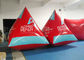 La taille adaptée aux besoins du client par marqueurs gonflables rouges EN14960 de balise de l'eau de pyramide de sécurité a approuvé