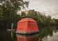 En71 ASTM annonçant la tente gonflable sur l'impression de logo adaptée aux besoins du client par lac