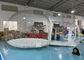 tente gonflable claire de bulle de PVC de 0.8mm avec le tunnel de 2m