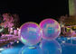 Sphère réfléchissante gonflable colorée de miroir de Noël de boule de PVC de 2.0m