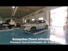 Matraque pneumatique gonflable portable 3x1x0.1m DWF pour salle de sport