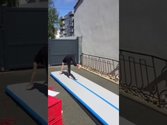 10 pieds de matériau de couture gonflable de gymnastique Air Tumbling Track