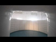 3.8m hauteur platon igloo gonflable marquise pour le salon