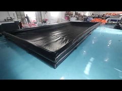 10'x20' tapis gonflable de lavage de voiture noir plancher de garage portable