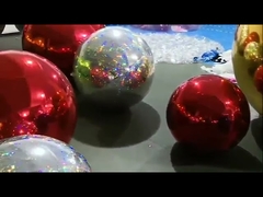 Ballon miroir gonflable de 1,2m x 1,8m avec impression de logo pour la publicité
