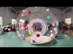 Tente transparente de dôme de Chambre de ballon d'explosion de partie de Chambre gonflable claire extérieure de bulle