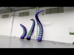 Tentacules gonflables de poulpe