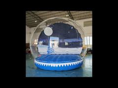 Globe extérieur géant adapté aux besoins du client de neige d'explosion de globes gonflables clairs de neige