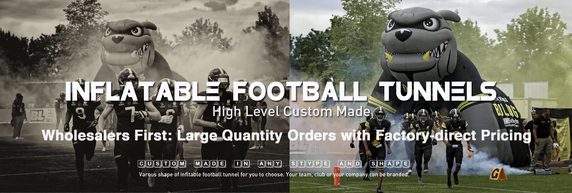 Qualité tente gonflable publicitaire usine