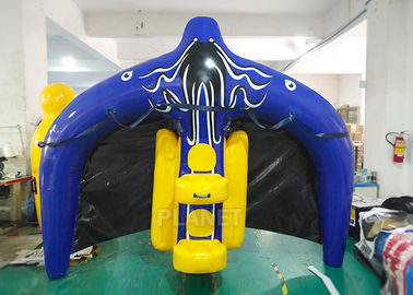 Manta Ray gonflable remorquable de vol de tube de ski d'eau pour des jeux de sport aquatique