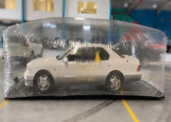 Tente gonflable transparente d'intérieur de couverture de capsule de voiture avec le filtre