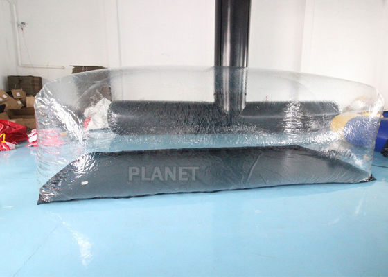 Couverture gonflable 0.2mm transparente portative de voiture de PVC d'intérieur