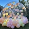 Tente gonflable de dôme de cristal de tentes gonflables de bulle de maison de bulle de ballon de partie d'enfants pour 3-4 joueurs