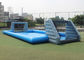 Lancement gonflable d'arène de cour de gisement de partie de football de bâche durable de PVC
