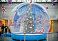 Globe gonflable fait sur commande de neige de Noël de PVC de LED 0.65mm