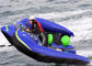l'équipement de jeu de l'eau de PVC de 3.6x2.4m joue le Manta Ray volant gonflable/tube remorquable de cerf-volant de sport aquatique